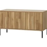 New WOOOD New Gravure Tv Meubel 100 Cm Eiken Blanke Lak Naturel