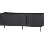 New WOOOD New Gravure Tv Meubel 150 Cm Grenen Zwart