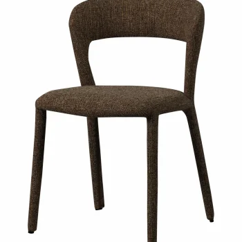 Sale WOOOD Noble Eetkamerstoel Donker Bruin Melange