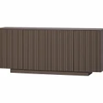New WOOOD Nova Dressoir 200 Cm Grenen Truffel Bruin