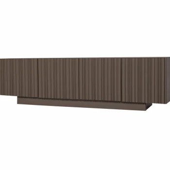 Hot WOOOD Nova Tv Meubel 200 Cm Grenen Truffel Bruin