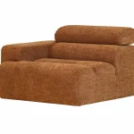 New WOOOD Novi 1-zits Element Arm Links Melange Oranje