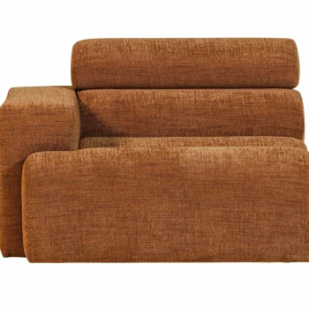 New WOOOD Novi 1-zits Element Arm Links Melange Oranje