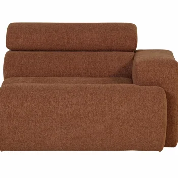 Hot WOOOD Novi 1-zits Element Arm Rechts Bouclé Terra