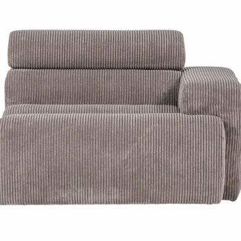 Sale WOOOD Novi 1-zits Element Arm Rechts Ribstof Zand