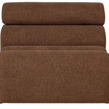 Best WOOOD Novi 1-zits Element Bouclé Mokkabruin