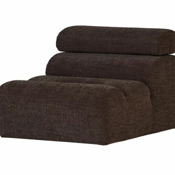 New WOOOD Novi 1-zits Element Donkerbruin Melange