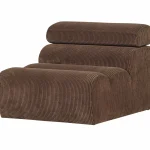 Clearance WOOOD Novi 1-zits Element Ribstof Mokkabruin