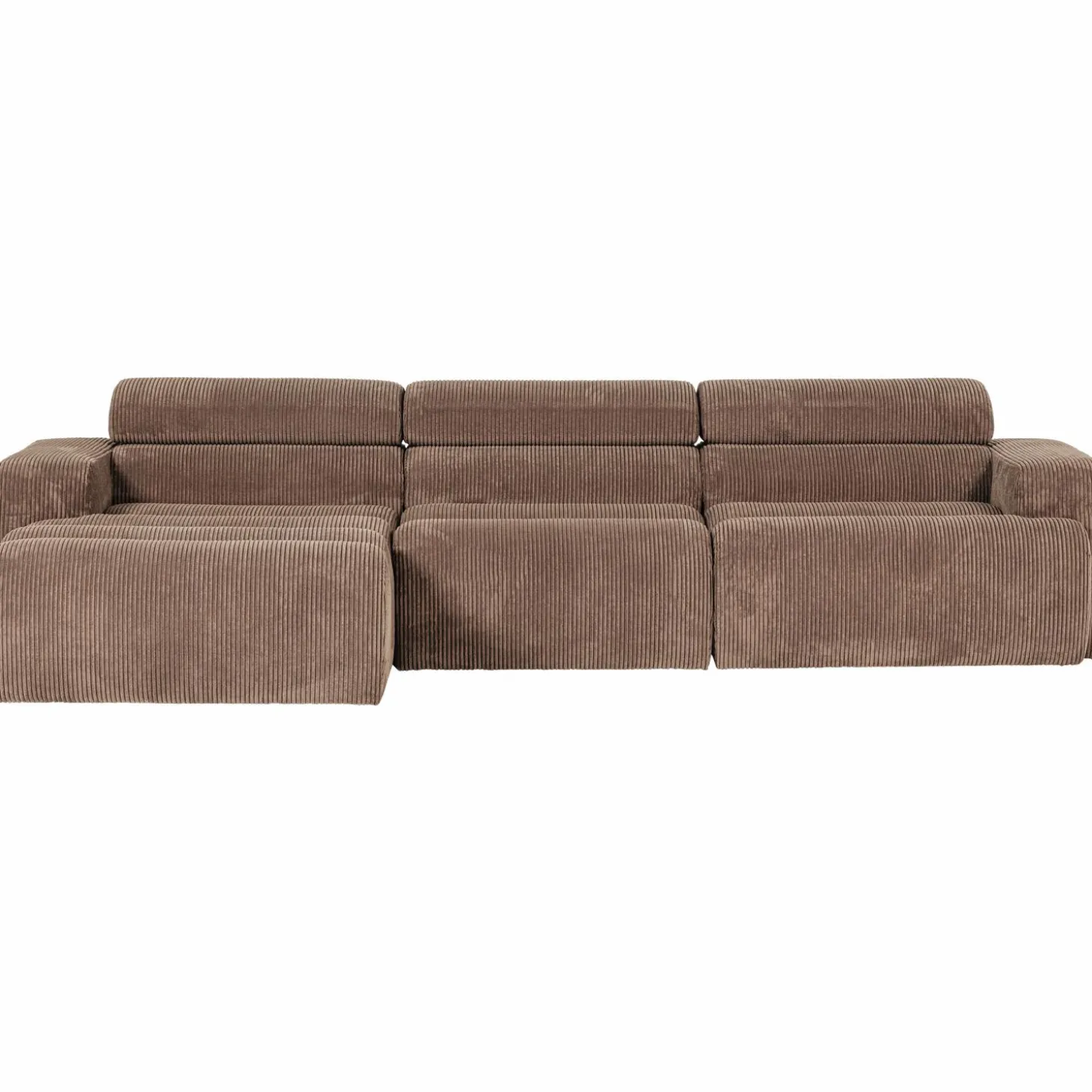 novi-chaise-longue-bank-links-JaNchdYe-1.webp Sale WOOOD Novi Chaise Longue Bank Links Ribstof Taupe