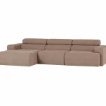 Outlet WOOOD Novi Chaise Longue Bank Links Bouclé Taupe