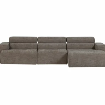 Discount WOOOD Novi Chaise Longue Bank Rechts Grijs Melange