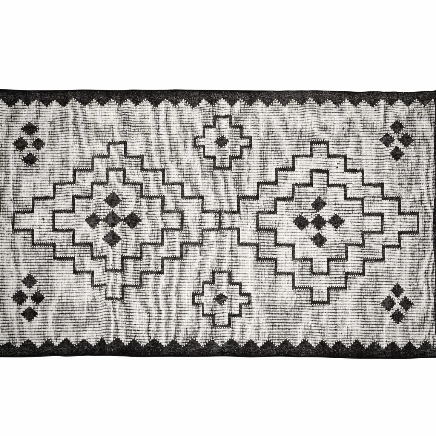 omari-vloerkleed-woljute-natur-hOniOsHb-0.webp Hot WOOOD Omari Vloerkleed Wol/jute Naturel/zwart 160x230 Cm