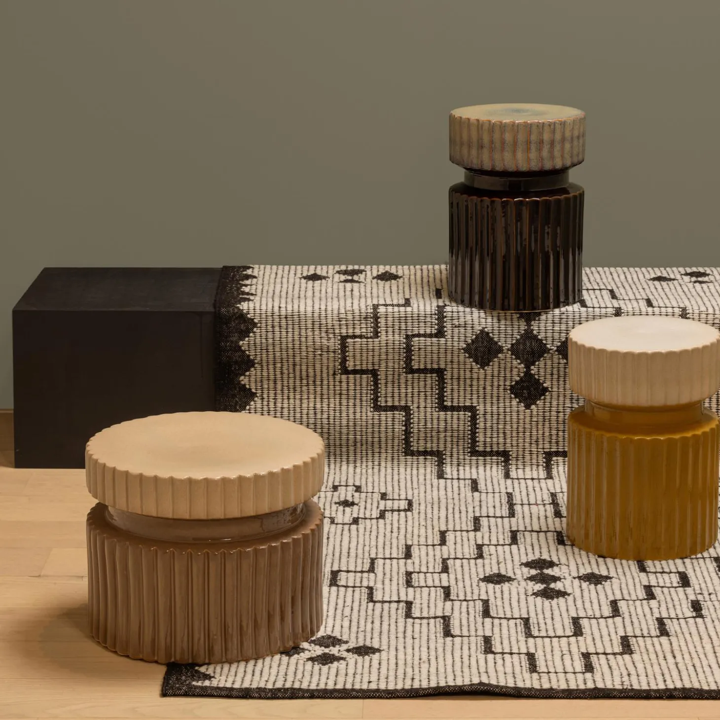 omari-vloerkleed-woljute-natur-hOniOsHb-2.webp Hot WOOOD Omari Vloerkleed Wol/jute Naturel/zwart 160x230 Cm