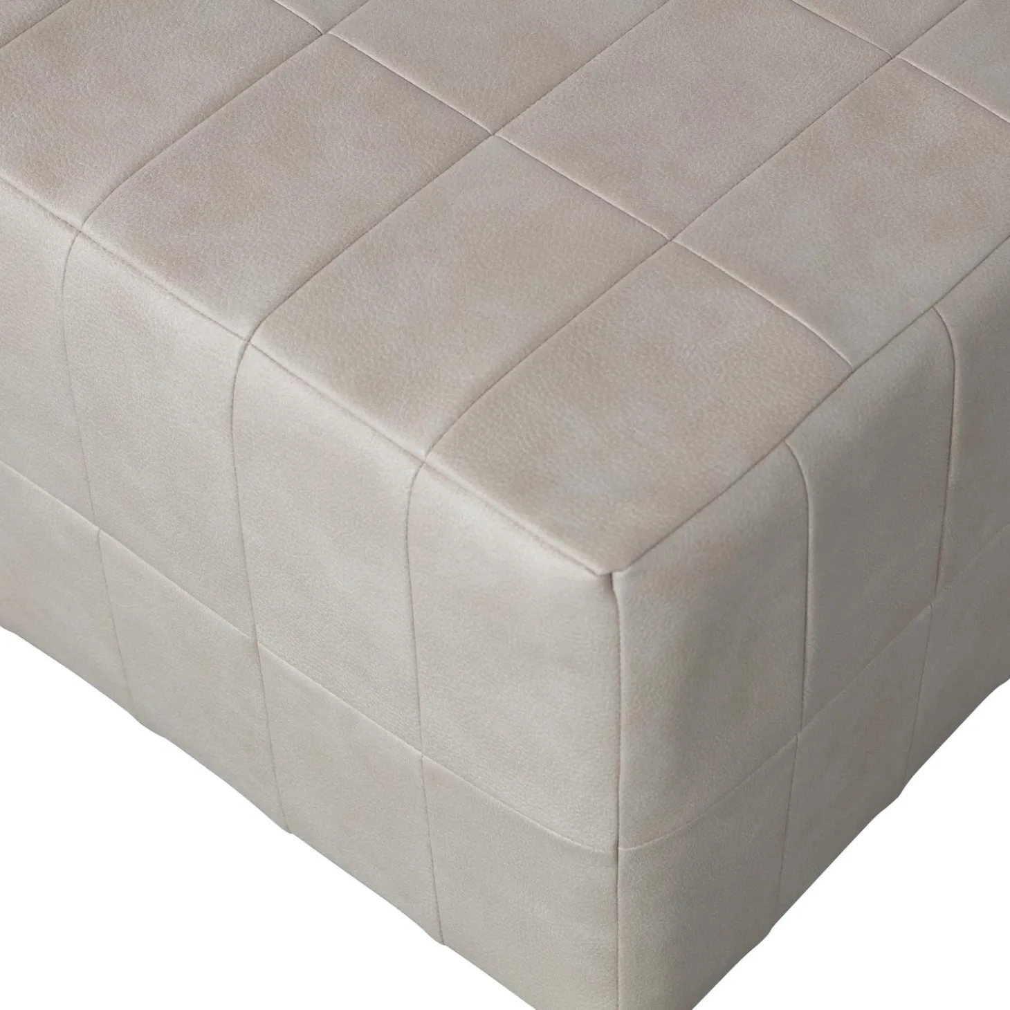 patchwork-poef-leerlook-nature-mqZBEvPt-4.webp Clearance WOOOD Patchwork Poef Leerlook Naturel