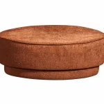 Fashion WOOOD Pearl XL Poef Roest Melange