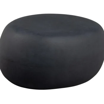 Fashion WOOOD Pebble Bijzettafel Betonlook 31x65x49 Antraciet