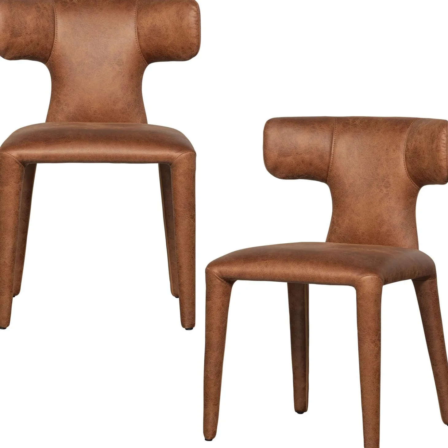 permit-eetkamerstoel-leerlook-ckwdqIKi-5.webp Discount WOOOD Permit Eetkamerstoel Leerlook Cognac