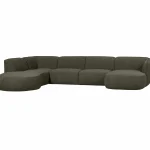 Sale WOOOD Polly Bank U-vorm Links Warm Groen