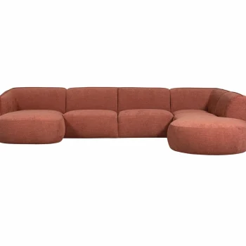 Hot WOOOD Polly Bank U-vorm Rechts Roze