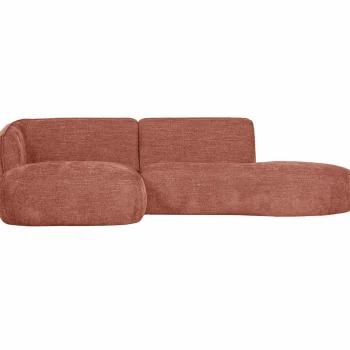 Clearance WOOOD Polly Chaise Longue Links Roze