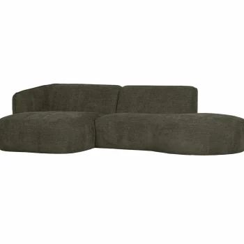 Sale WOOOD Polly Chaise Longue Links Warm Groen