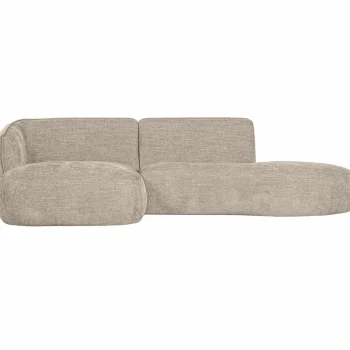 Hot WOOOD Polly Chaise Longue Links Zand
