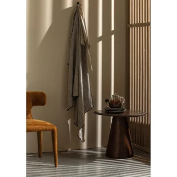 Fashion WOOOD Posture Bijzettafel Mango Hout Walnoot