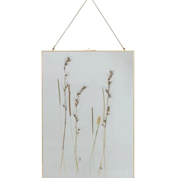 Clearance WOOOD Pressed Fotolijst Met Droogbloemen 70x50 Cm