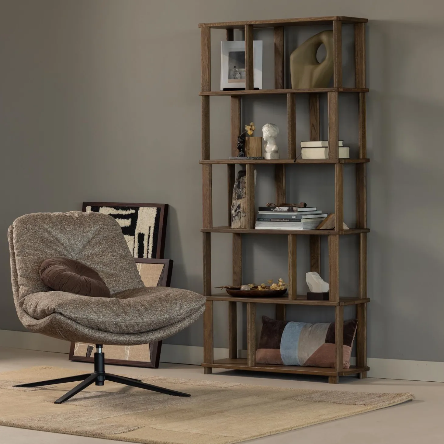 riss-boekenkast-eikenhout-natu-mdYsAbRY-3.webp Outlet WOOOD Riss Boekenkast Eikenhout Naturel