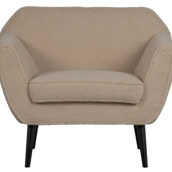 Fashion WOOOD Rocco Fauteuil Teddy Zand