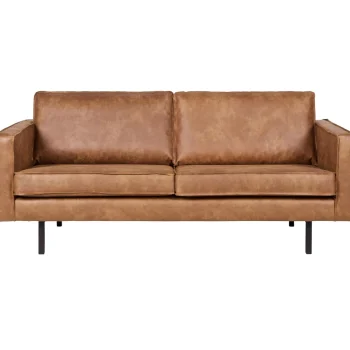 Online WOOOD Rodeo 2,5-zits Bank Ecoleer Cognac