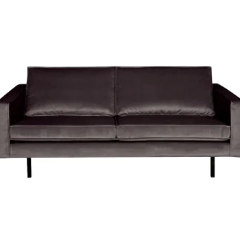Clearance WOOOD Rodeo 2,5-zits Bank Velvet Antraciet