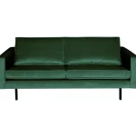 New WOOOD Rodeo 2,5-zits Bank Velvet Bosgroen