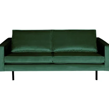 New WOOOD Rodeo 2,5-zits Bank Velvet Bosgroen