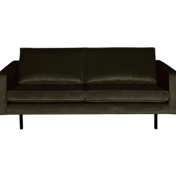 Outlet WOOOD Rodeo 2,5-zits Bank Velvet Donkergroen