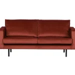 Discount WOOOD Rodeo 2,5-zits Bank Velvet Kastanje Kastanjebruin