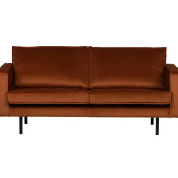 Clearance WOOOD Rodeo 2,5-zits Bank Velvet Roest