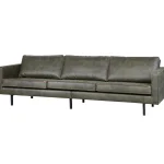 Fashion WOOOD Rodeo 3-zits Bank Ecoleer Army