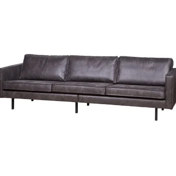 Best WOOOD Rodeo 3-zits Bank Ecoleer Zwart