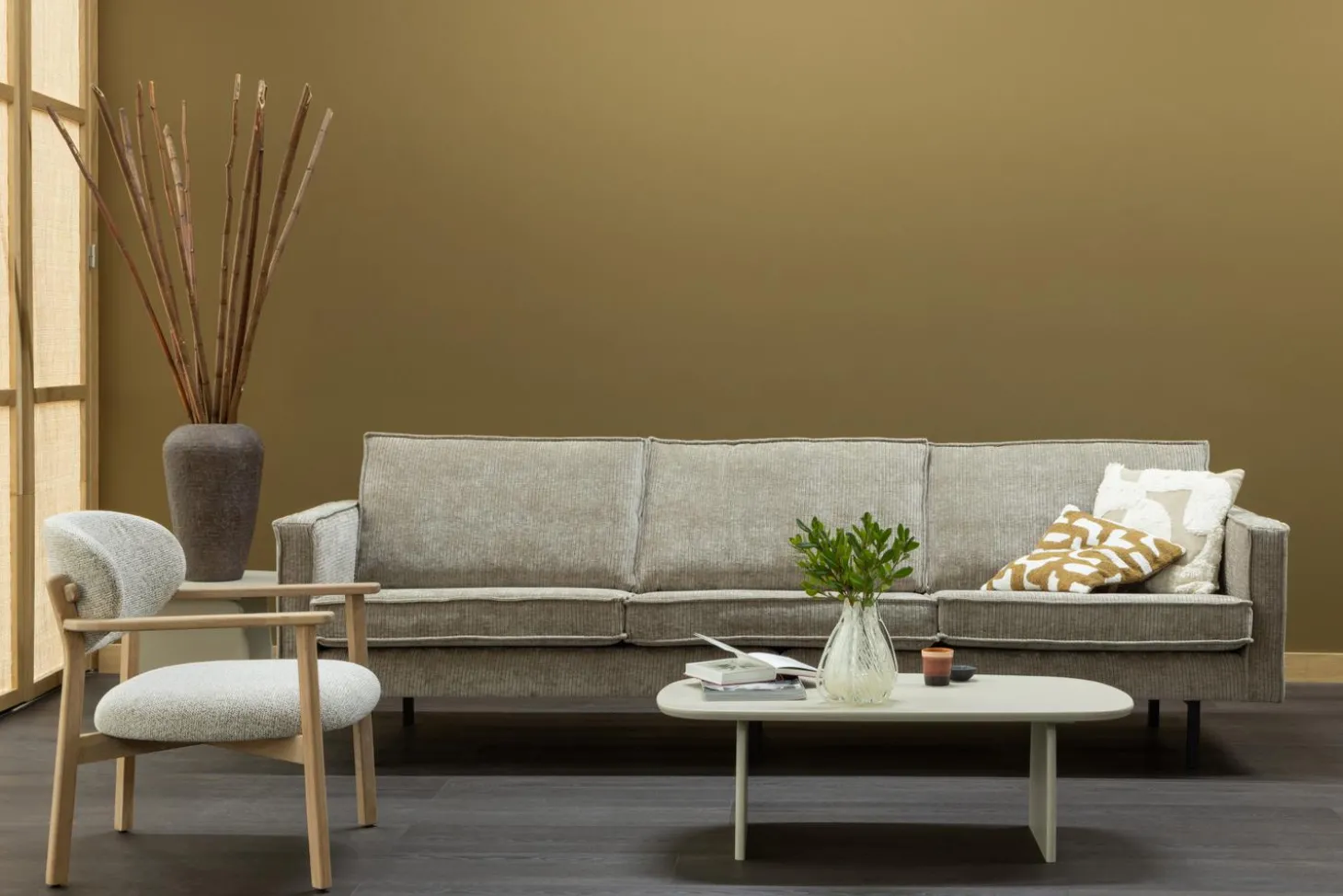 rodeo-3-zits-bank-ribstof-donk-rCrhbvpR-2.webp Discount WOOOD Rodeo 3-zits Bank Ribstof Donkerzand