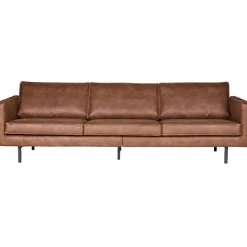 Discount WOOOD Rodeo Bank 3-zits Ecoleer Cognac