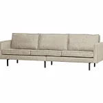 New WOOOD Rodeo Bank 3-zits Structure Velvet Wheatfield