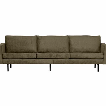 Hot WOOOD Rodeo Bank 3-zits Structure Velvet Bonsai