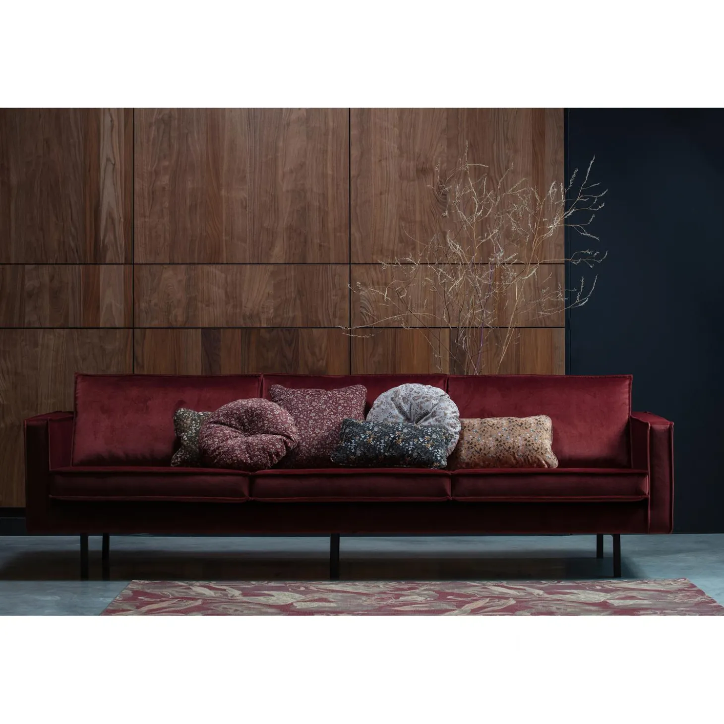 rodeo-bank-3-zits-velvet-kasta-hnTJLVNn-2.webp Best WOOOD Rodeo Bank 3-zits Velvet Kastanje Kastanjebruin