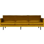 Online WOOOD Rodeo Bank 3-zits Velvet Oker