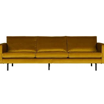 Online WOOOD Rodeo Bank 3-zits Velvet Oker