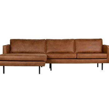 Online WOOOD Rodeo Chaise Longue Links Ecoleer Cognac