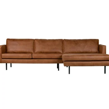 New WOOOD Rodeo Chaise Longue Rechts Ecoleer Cognac