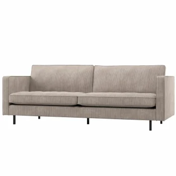 New WOOOD Rodeo Classic 2,5-zits Bank Ribstof Donkerzand