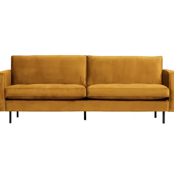 New WOOOD Rodeo Classic 2,5-zits Bank Velvet Oker